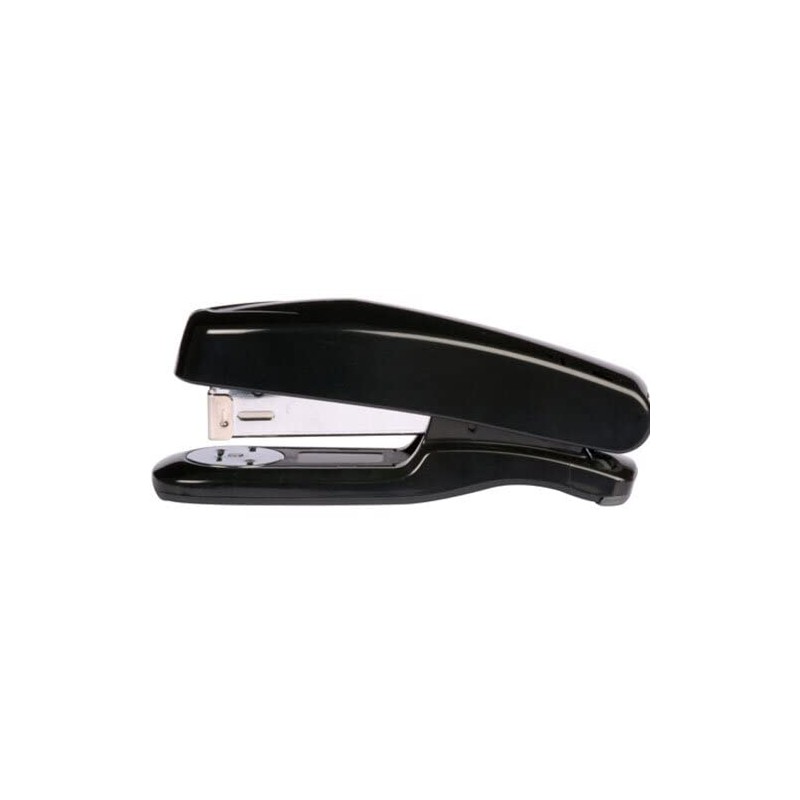 Q-Connect Half Strip Plastic Stapler, Black