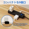 SAYBOUR Power Strip Extension Cord, Magnet, 9 Outlets, Magnet, Power