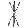 ACOPOWER 1 Pair Solar Panel Connectors, Y Branch Parallel Adapter,1