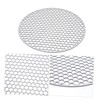 iplusmile Stainless Steel Round Grill Mesh BBQ Net for Outdoor