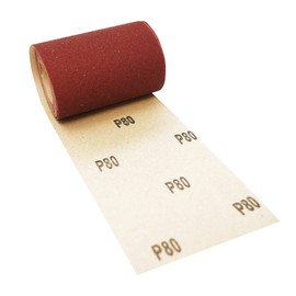 Dapetz ®ALUMINIUM OXIDE SANDING ROLL 115mm 5m RED GRIT 80 Sandpaper, Ideal For Grinding Polishing Of Metal, Non-Metal, Wood, Rubber, Leather, Plastic, Stone, Glass And Other Materials.