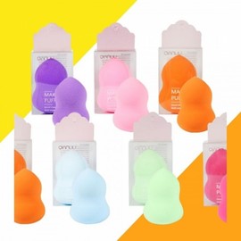 Ddung Puff Makeup Sponge Mochi Puff (Orange) (HMI12) 5ea