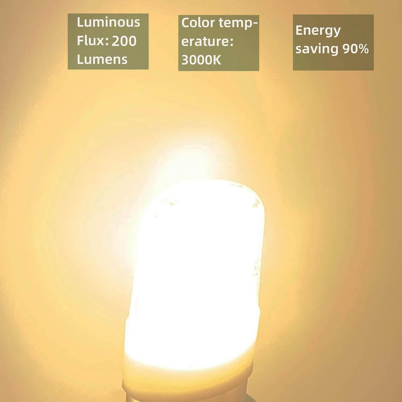LIENNGKE G4 AC 120V Led Light Bulb 2W Equivalent to