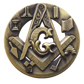YIQILAFADA Masonic Challenge Coin Mason Symbol Proud Freemason Challenge Coin