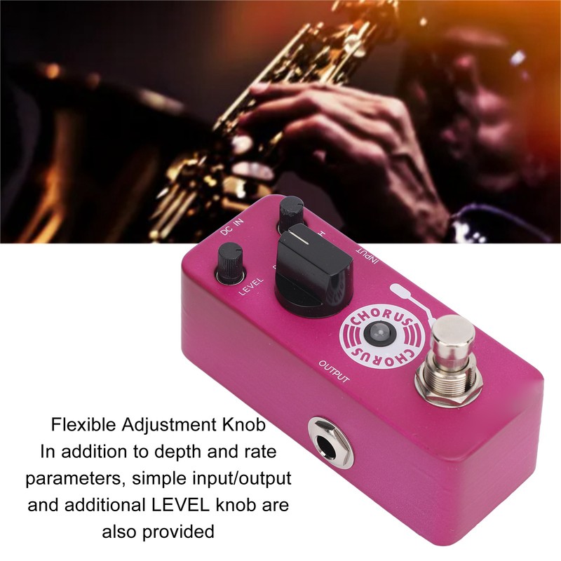 Chorus Pedal True Bypass Warm Clear Analog Chorus Effect Pedal