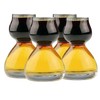 QUAFFER Double Bubble Layered PLASTIC Shot Glass – Clear Chaser