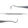 PREMIUM INSTRUMENTS Dental Sickle Scaler Periodontal H6/H7 Explorer Probe Double