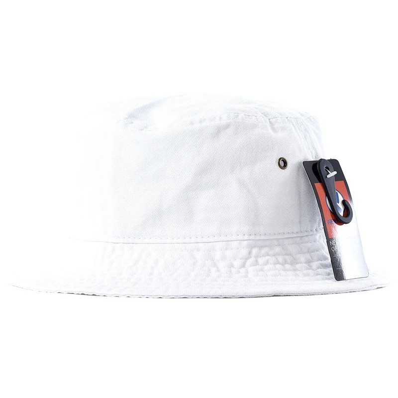 New Hattan Hat Bucket Hat for Men & Women, white