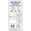 Baomain 3-Pole AC Contactor CJX2-1810 – 110VAC Coil, 3NO+1NO Auxiliary,