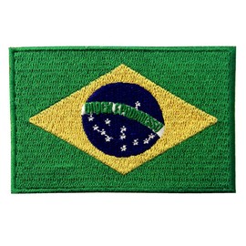 Brazil Brazilian Brazil Privy Emblem Embroidered Iron on Sew on Spots State Flag