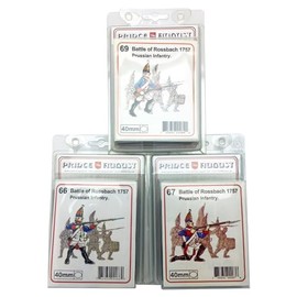 Prince August Battle of Rossbach Prussian Grenadier PA66, PA67 and PA69 Hobby Cast Rubber Moulds