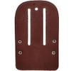 Zeluga 20-206 Heavy Duty Steel Loop Leather Hammer Holder, Cherry