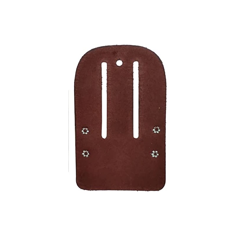 Zeluga 20-206 Heavy Duty Steel Loop Leather Hammer Holder, Cherry