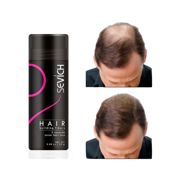 Sevich 25gr. Bote Fibras Capilares Calvicie Cabello Barba F