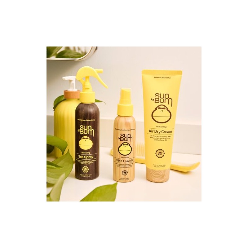 Sun Bum Revitalizing Air Dry Cream | Vegan and Cruelty