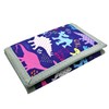 RFID Small Wallet for Kids Printed Trifold Travel Wallet for