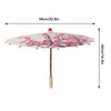 Chinese Oiled Paper Umbrella Handmade Paper Umbrella with Wood Handle