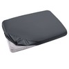 Moonlight Bedding Super King Fitted Sheet Charcoal/Dark Grey - Premium