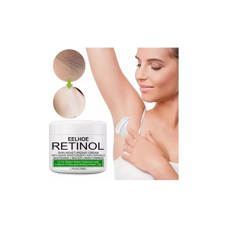 Crema Aclaradora Zona Intima Genitales Cuello Axila Retinol