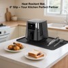 Silicone Heat Resistant Mats for Countertop,24x16 Inch Air Fryer Mat