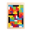 KQHOMEI 木製テトリスパズル ジグソーパズル 知育道具 木製パズル 教育おもちゃ 2 3 4 5