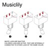 Musiclily Pro 3-Way Box Style Pickup Selector Toggle Switch for