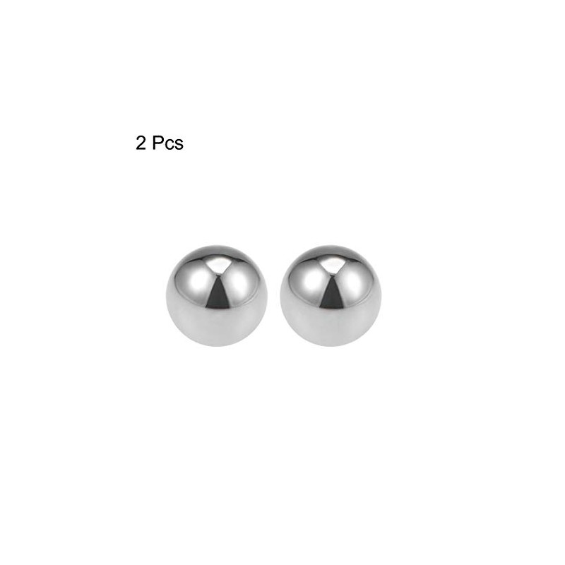 sourcing map Precision Balls 1-1/8" Solid Chrome Steel G25 for