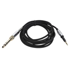 Replacement Audio Upgrade Cable for HD6 HD7 HD8 HD515 HD518 HD558 HD598 HD549 HD569 HD579 HD595 HD599 Headphones, 2.5mm to 3.5mm Audio Cable with 6.35mm Adapter, 6.6ft