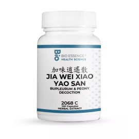 Bio Essence Health Sicecce 2068C Jia Wei Xiao Yao San/Bupleurum & Peony Decoction 100 Capsules (2 Bottles)