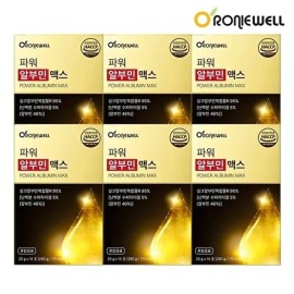 Roniwell [Roniwell] [Roniwell] Power Albumin Max 14 sachets x 6 / [로니웰][로니웰] 파워 알부민 맥스 14포 x 6개