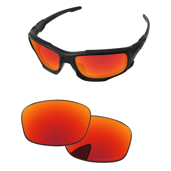 PapaViva Replacement Lenses for Oakley Si Ballistic Shocktube OO9329 Sunglass