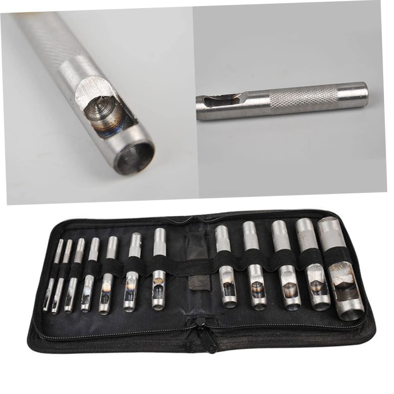 SHINEOFI 1 Set Leather Hole Punch Punch Chisel for Leather