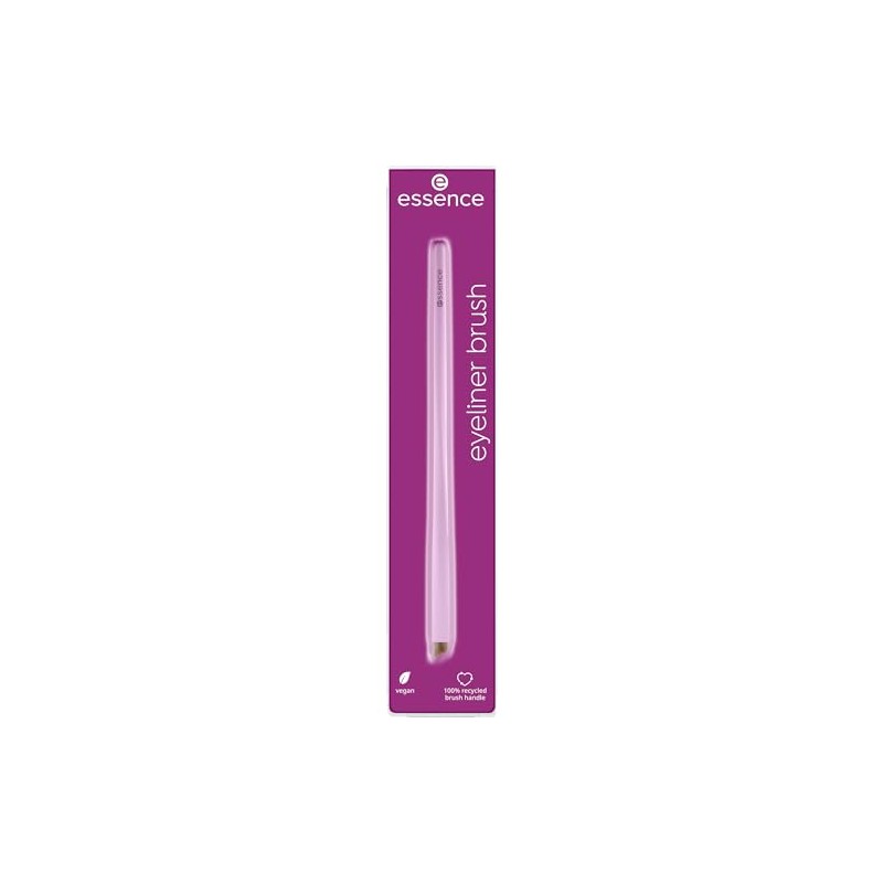 essence eyeliner brush, no. 01, multi-coloured, nanoparticles free, pack of