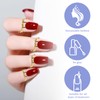 INNAL Pack of 20 Nail Rings Adjustable Fingernail Rings Nail