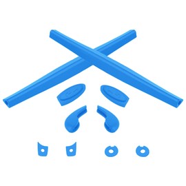 Tintart Kits de goma de repuesto para orejas y narices compatibles con Oakley Juliet Blue