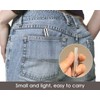 DS. DISTINCTIVE STYLE 2.8" Toothpick Holder Keychain Pocket Size Waterproof