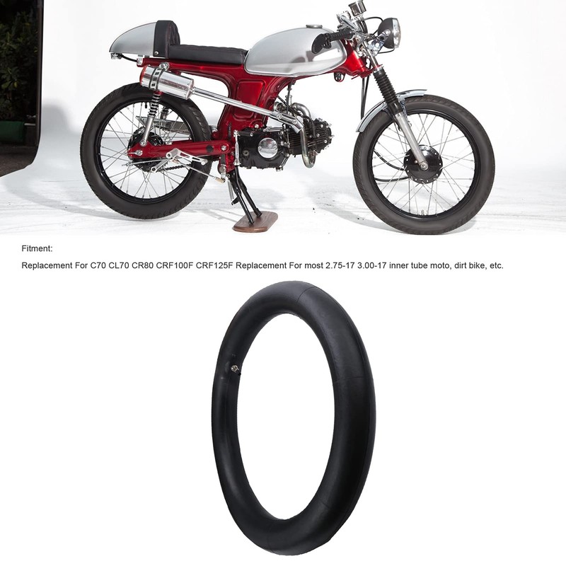 Front Tire Inner Tube 2.75 17 3.00 17 with Steel