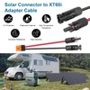 MOOKEERF Solar to XT60i Cable 10AWG 50FT Solar Panel to