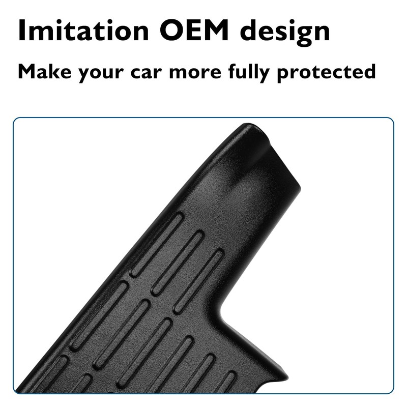 BIBLOZ Inside Door Sill Protector Compatible with Toyota Grand Highlander