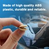 Augeny 10 Sets Seat Belt Button Stop, Plastic Seat Belt