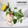 Face Flower Pot Head Planter Pots Resin Succulent Planter with