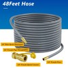 NUPICK 48FT 3/8" Natural Gas Hose,Natural Gas Quick Connect Hose