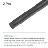 QUARKZMAN Graphite Rod, Graphite Stirring Rod Cylinder Rod Carbon Rod