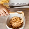 Ginbear Silicone Baby Spoons and Forks Self-feeding 12-18 Months, Soft-Tip