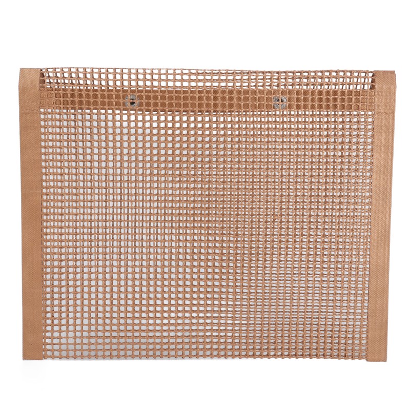 Grilling Pouches Fiberglass Mesh Non Stick High Temperature Resistant BBQ