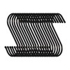D-buy 10 Pack 3.5 inch S Hooks Heavy Duty S Hooks Plants Hooks S Hooks for hangings Outdoor Hooks Light Hooks Cup Hooks Large Hangers for Kitchen, Bathroom, Bedroom and Office (Black)