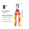 LAOA Insulated Pliers VDE Electrician's Pliers Diagonal Cutting Pliers for