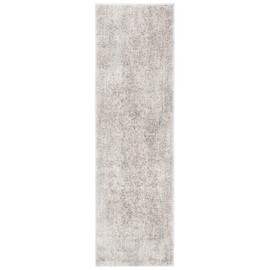 SAFAVIEH Evoke Collection Runner Rug - 2'2" x 11', Ivory & Taupe, Oriental Distressed Design, Non-Shedding & Easy Care, Ideal for High Traffic Areas in Living Room, Bedroom, Dining (EVK256E-211)