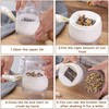 Jaugufiy Manual Nut Grinder with Hand Crank Nut Chopper Peanut