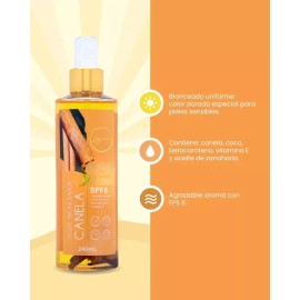 Anyeluz Aceite Bronceador Con Fps 6 Vitamina E Y Zanahoria Anyeluz